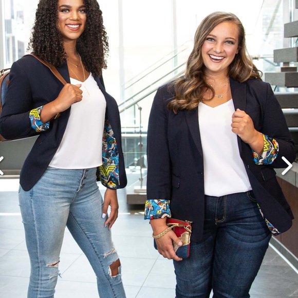 Superhero Blazer-navy - Picture 6 of 7